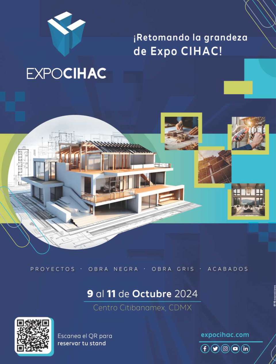 Expo CIHAC 2024: Un Evento Clave para la Industria de la Construcción y Arquitectura